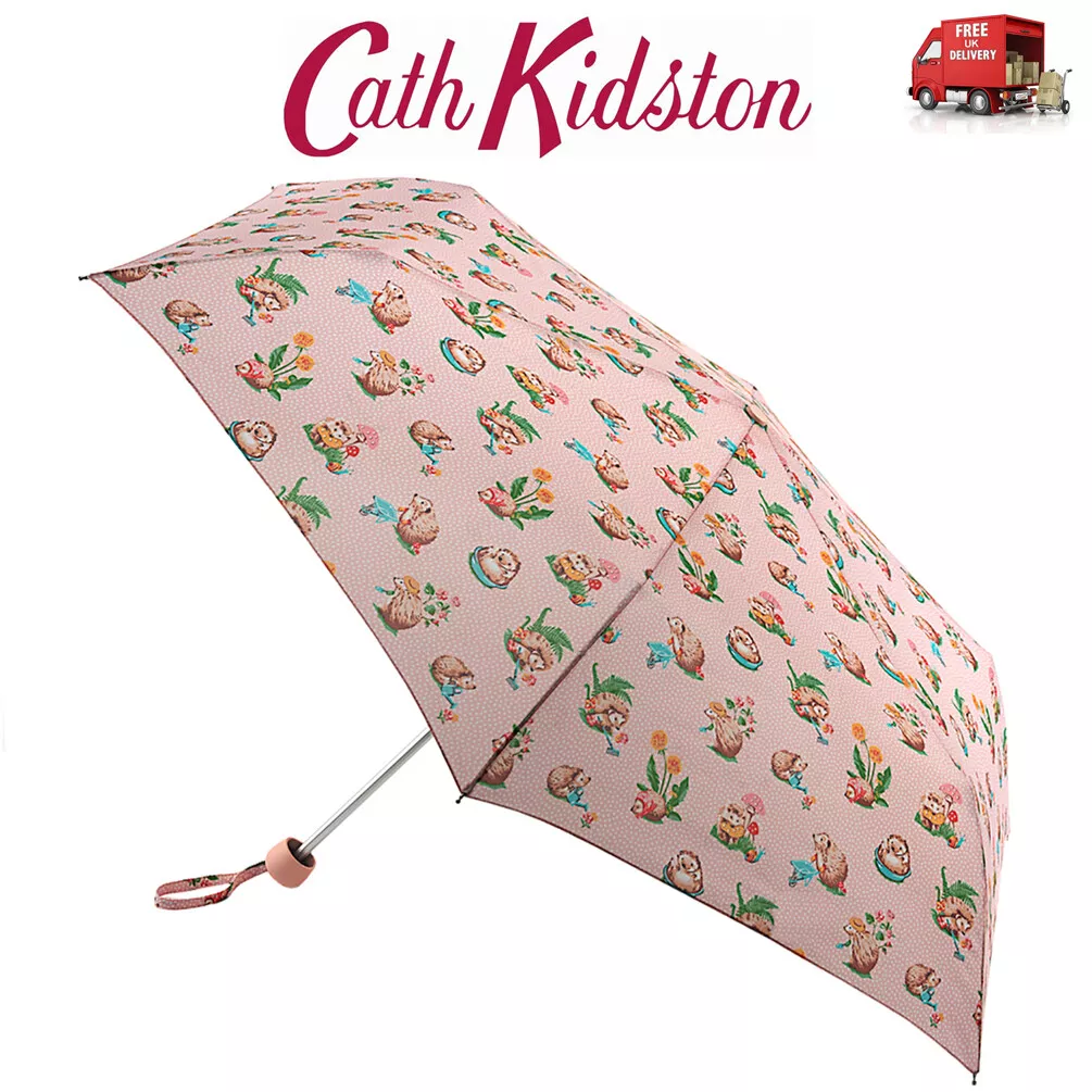 Cath Kidston Mini Garden Club Minilite Folding Umbrella Compact