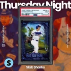 2025 TOPPS BOB ROSS THE JOY OF BASEBALL SHOHEI OHTANI PRUSSIAN BLUE /50 PSA 9