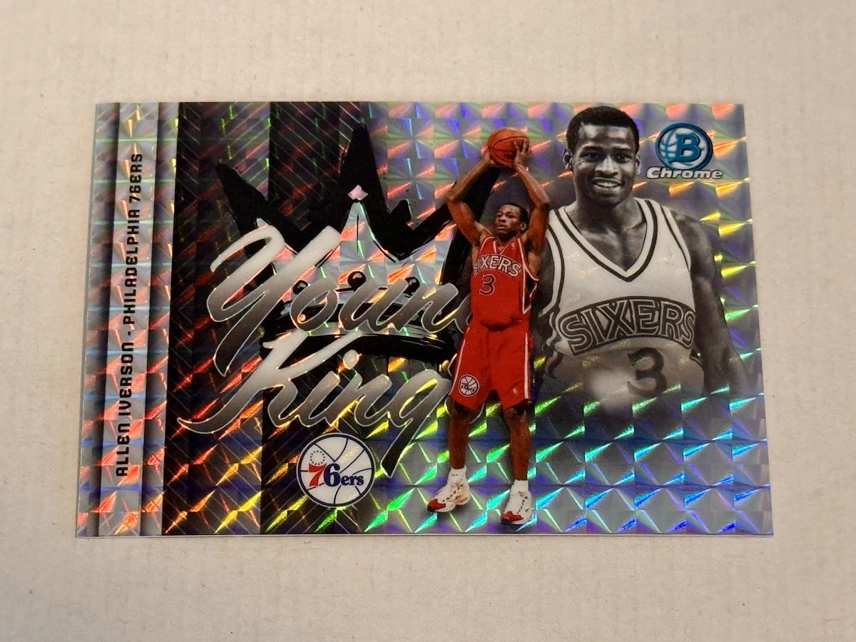 Bowman Allen Iverson Basketball ungraded Sports Trading Cards