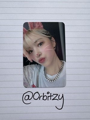 Itzy Ryujin Crazy In Love Cil Loco Soundwave Fansign Pob Photocard Rare Pc 