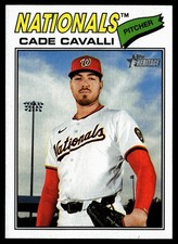 2026 Topps Heritage #68 Cade Cavalli