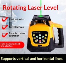 Laser Leveling Instrument with Green Light Fu...