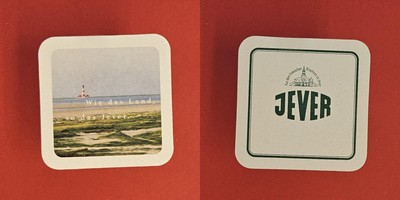 Jever Leuchtturm Brauerei Bierdeckel Bier