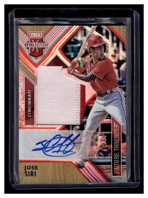 Siri, Jose - 2018 Donruss Elite Extra Edition - Swatch/Autograph - 49/49