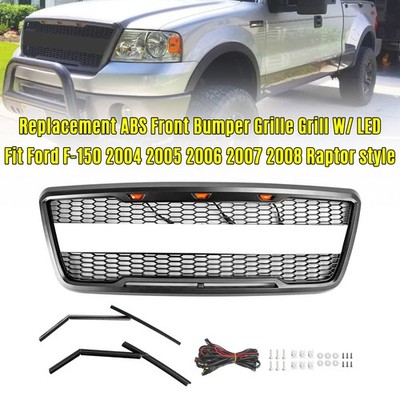 Kühlergrill + Buchstaben Raptor Stil für Ford F150 2004-2008 Waben Grill