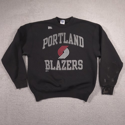 #ad Vintage Portland Trail Blazers Sweatshirt Mens XL NBA Basketball Pro Player 90s $39.99