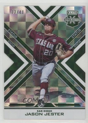 2016 Panini Elite Extra Edition Status Emerald Die-Cut 33/49 Jason Jester 09wc