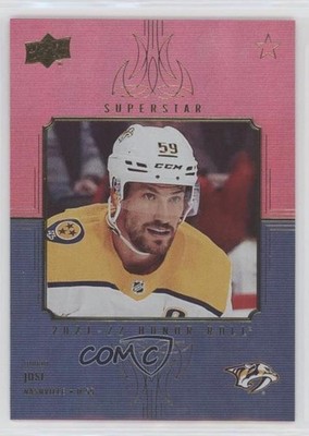 2021-22 Upper Deck Series 2 Honor Roll Red Rainbow Roman Josi #HR-77 c5d