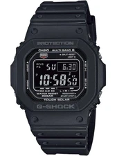 G-Shock Black Solar Radio Watch with Air Conditioned Clothes No Customs Fees US