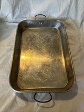 Vollrath Vtg Roast Bake Pan Heavy Ga Aluminum 17" x 12" x  2-1/2" Lasagne Handle