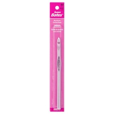 8mm Silver Pink Crochet Hook Lightweight Aluminum Durable Susan Bates L11
