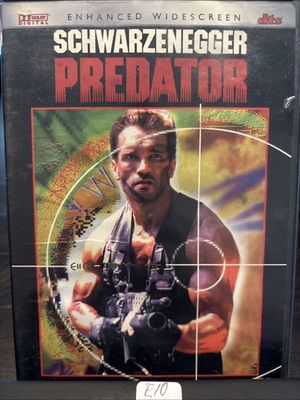 #ad Predator DVD 1998 Arnold Schwarzenegger Bonus Features DTS E10 $2.85