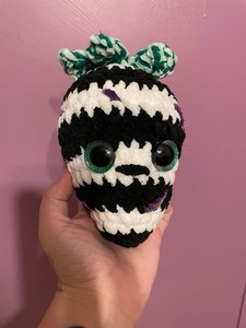 Handmade Crocheted “scary berry” Plush