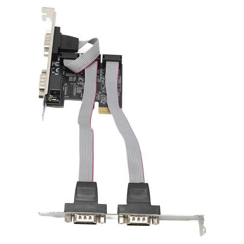 PCIe-Erweiterungskarte PCI Express X1 Zur Schnittstelle 4 RS232 Serielle An KUI
