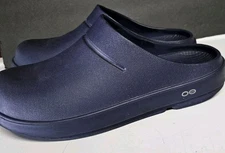 Unisex OOFOS OOcloog Recovery Sz 9 Mens / Womens 11 - Navy Blue Good Cond