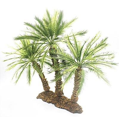 1/35 Scale Desert Palm Tree Model Set   Approx. 26,22,22 cm Height / Bpd-003