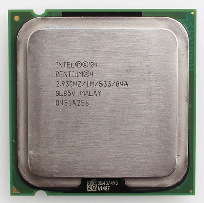CPU Prozessor Intel Pentium 4 P4 - 515J - 2,93GHZ/1M/533 - SL85V Sockel 775