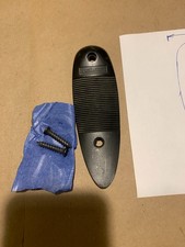 Factory Remington Hard Polymer Rifle Butt Plate W Screws Factory Remington Hard Polymer Rifle Butt Plate W Screws