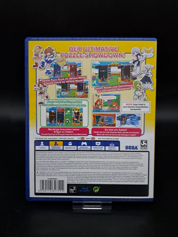 Puyo Puyo Tetris - PS4 Spiel - PAL - OVP - Top Zustand - Bild 3 von 4