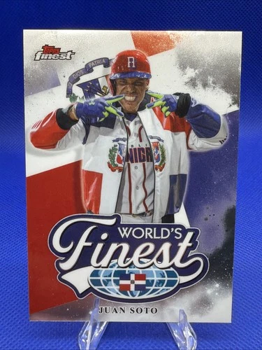 2026 Topps Finest Juan Soto Refractor (RAW)