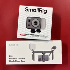 SmallRig P20 Foldable Mobile Phone Cage iphone Cage w/Cold Shoe Mount for Lights