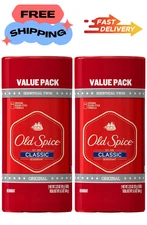 Old Spice Classic Original Scent Deodorant for Men, 3.25 Oz (Pack of 2)