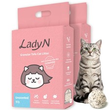 Granular Tofu Cat Litter Mini Pellet 18lb Lady N Compatible Self