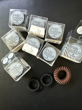 Invisibobble Hair Ring  7 - 3 Per Pack Black  1 - 2 Per Pack Brown
