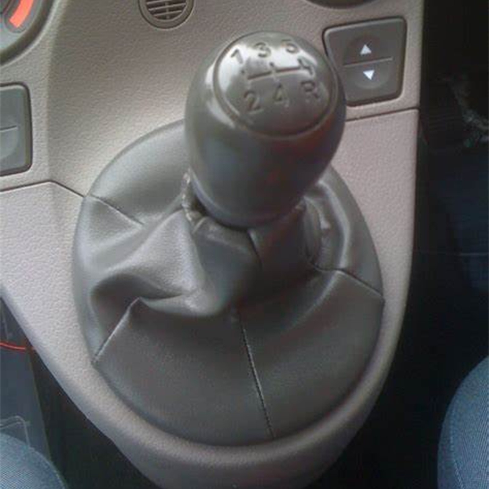 ⁺5 Speed Gear Shift Knob With Dustproof Boot Collars For Panda/500 500C