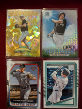 2024 Panini Crusade #74 Colson Montgomery Crusade Gold Cracked Ice  2/10