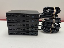 Dell WD15 Docking Station K17A USB-C Thunderbolt Lot Of 5 W/130w Power Adapter