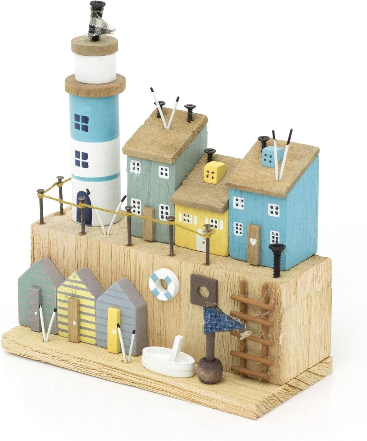 Wooden Houses & Beach Huts Seaside Decoration