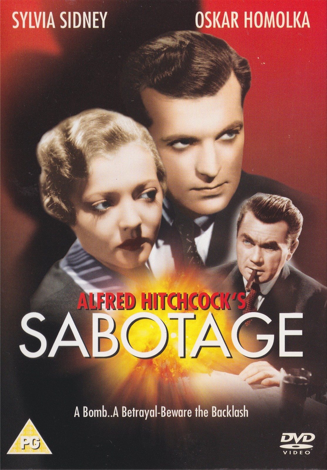 Sabotage - Sylvia Sidney, Oskar Homolka - NEW Region 2 DVD
