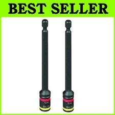 4" Cleanable Magnetic Hex Drivers 1/4 5/16 - 2 Pack