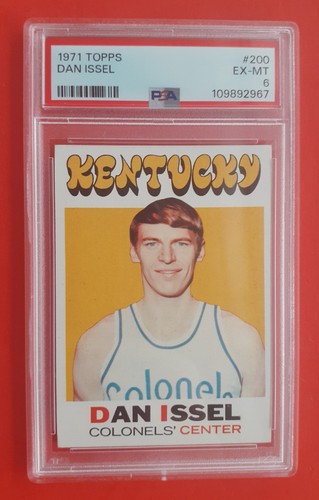 1971 DAN ISSEL PSA 6 (RC) ... BONUS VINTAGE CARDS ADDED FREE!!