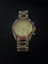 Michael Kors Bradshaw Chronograph Green Dial Ladies Watch MK6198