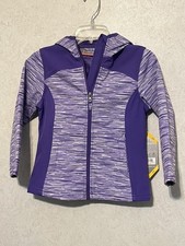 NWT Girls Free Country Purple Softshell Jacket - Size 5/6