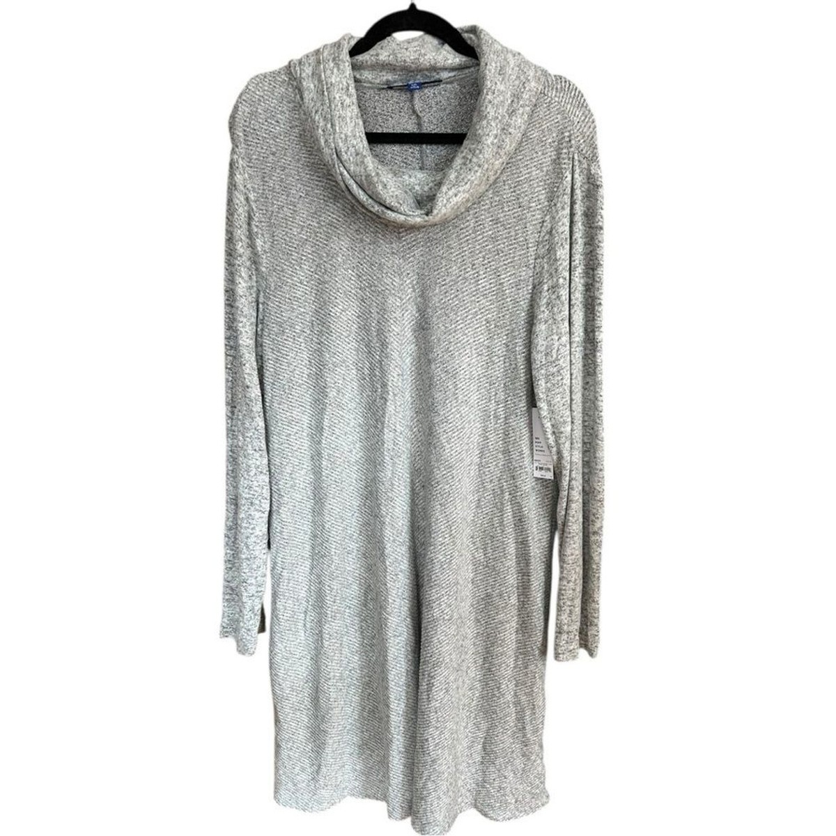 grey swing dress long sleeve 3/4 Sleeve Sequin Swing Dress main image 0