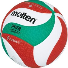Molten V5M5000 Size 5 Volleyball – Official Game Ball, Premium PU Microfiber