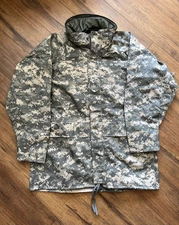 US Military ECWCS Gore Tex Cold Weather Universal Camouflage Parka Coat Medium