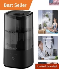 Elegant 2L Cool Mist Humidifier - 24 Hour Runtime, Perfect for Home  Plants