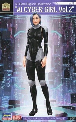 Hasegawa HA52408 1/12 12 Real Figure Collection No.41 `AI Cyber Girl Vol.2 Model