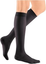 Mediven ASSURE CALF HIGH 30-40 Compression CT SOCKS - BLACK - Small