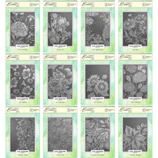 Lisa Horton a year in bloom 2026 3d floral embossing folders