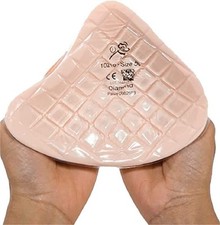 Breast Form ABC Diamond Asymmetric Size 3 Left Blush Pink