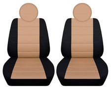 Front Set Car Seat Covers Fits 2009 To 2019 Fiat 500 Poploungeabarth 8 Colors