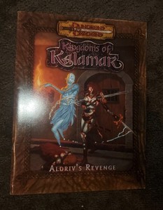 D&D Module Kingdoms of Kalamak Aldriv's Revenge Wizards of the Coast 2001