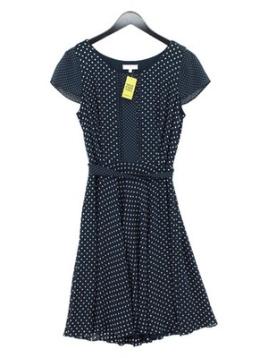 Jasper Conran A-Line Mini Dress UK14 in Blue