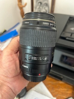 Canon EF 100mm f/2.8 Macro ultrasonic Lens | eBay
