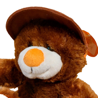 Reese s Peanut Butter Bear Plüsch Teddy orange Mütze Hershey lizenziert ~26cm